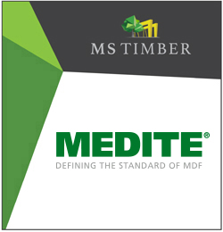 MEDITE TRICOYA EXTREME available from MS Timber 